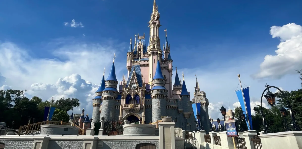 Cinderella Castle at Disney World during the best time to visit Disney World