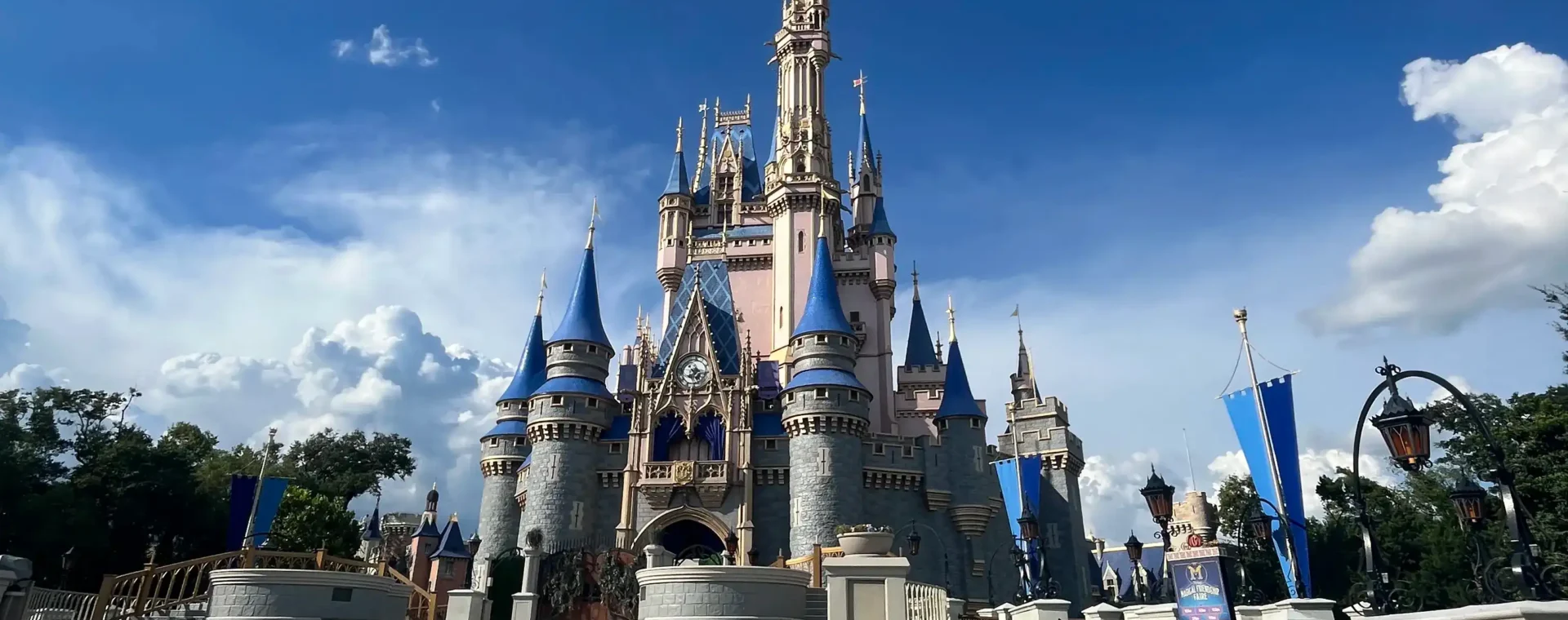 Cinderella Castle at Disney World during the best time to visit Disney World